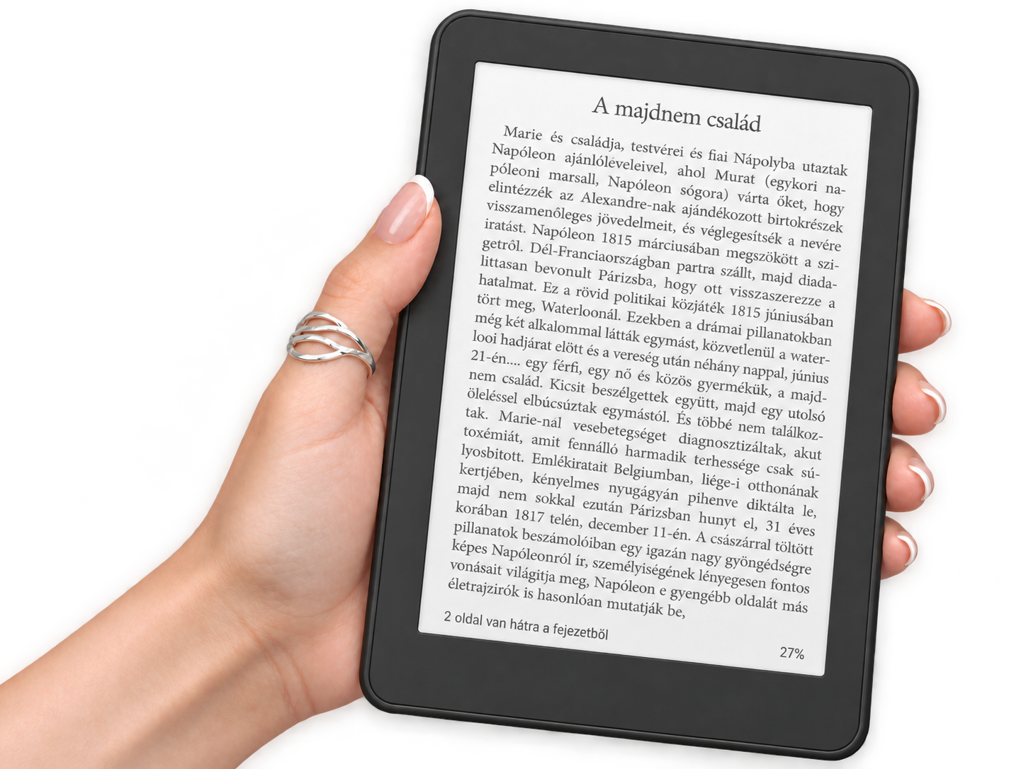 A lengyel feleség e-book önismereti könyv Lenormand kártyákkal e-book olvasón